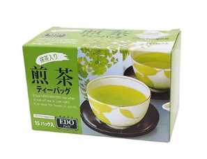 12412 Trà Túi EDO - Matcha với Sencha EDO三角茶包-抹茶入煎茶Matcha voi Sencha(2g x15 Gói) x1