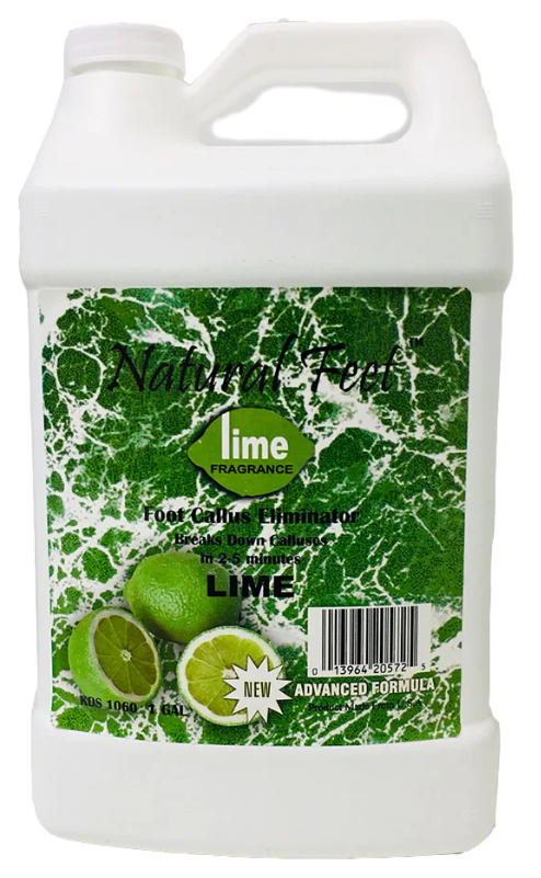 13554-KDS Calluses remover 1060 Natural Feet Lime -AXIT CHA CHAN-4x1gallon box