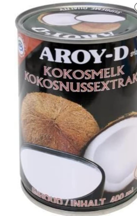 Aroy D Coconut Milk 安來利椰奶 Nuoc Cot Dua  400mlx24