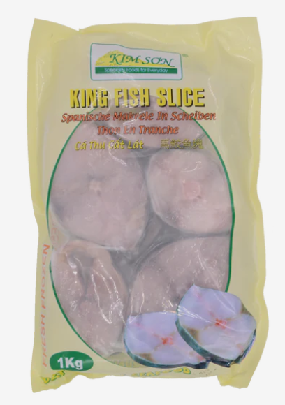 13915 Long Đan Cá Vua Đông Lạnh Lát Cá Thu Cát Lát 1kg x10 FC