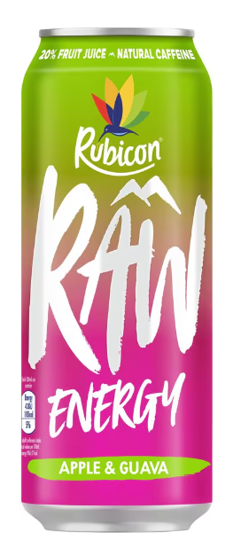13959 Rubicon Raw Energy Táo &amp; Ổi 能量飲品蘋果番石榴味 Nước Tăng Lực Tảo &amp; Ơi 500ml x 1