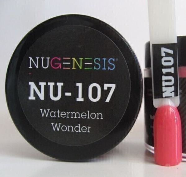 13109-Nugenesis Dip Nail NU107 Watermelon Wonder 1x2oz