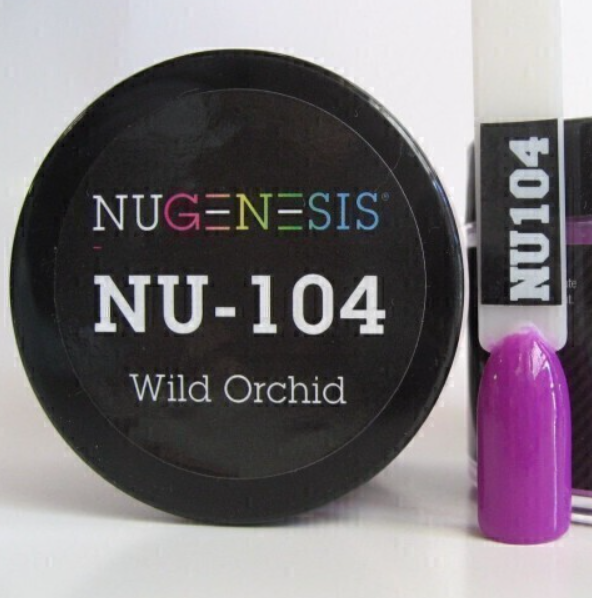 13111-Nugenesis- Dip Nail NU104 Wild Orchid 1x2oz