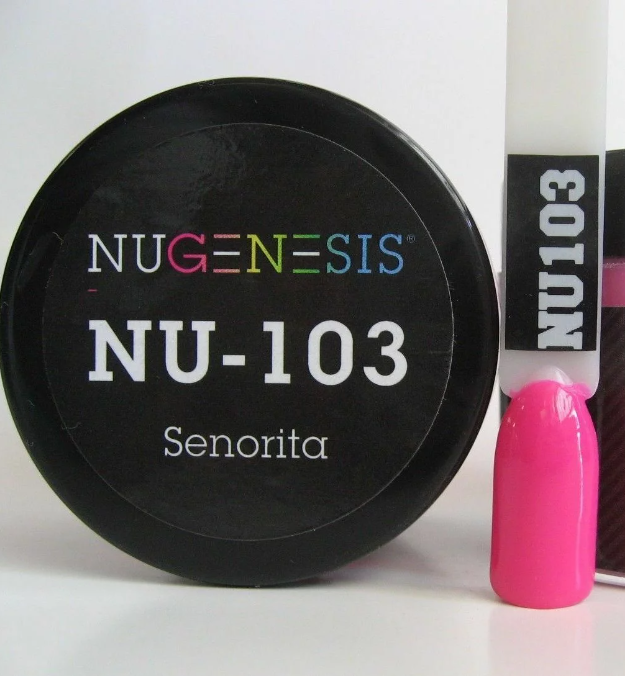 13112-Nugenesis -Dip Nail NU103 Senorita 1x2oz