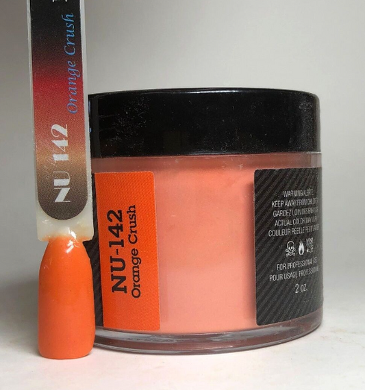 13127-Nugenesis Dip Nail NU142 Tiger Orange 1x2oz