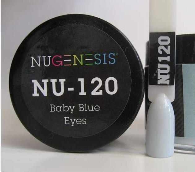 13144-Nugenesis Dip Nail NU120 Baby Blue Eyes 1x2oz