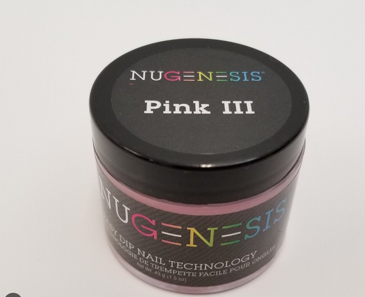 13164-Nugenesis Nhúng Móng NU Pink III 1x2oz