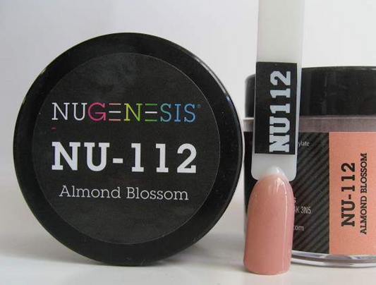 13545-Nugenesis Nhúng Móng NU112 Hoa Hạnh Nhân 1x2oz