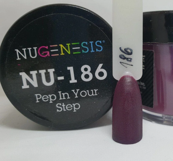 14561-Nugenesis Dip Nail NU186 Pep in Your step 1 x 2oz