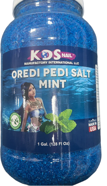 15003-KDS Pedi Salts 1004 Oredi Pedicare-muoi ngam chan, muoi tao mau 4x1gal