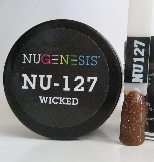 15083-Nugenesis Dip Nail NU127 Wicked 1x2oz