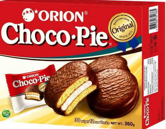 15191 Bánh Chocopie Orion 朱古力派Bánh Chocopie (30g x 12) x 8 (hộp)