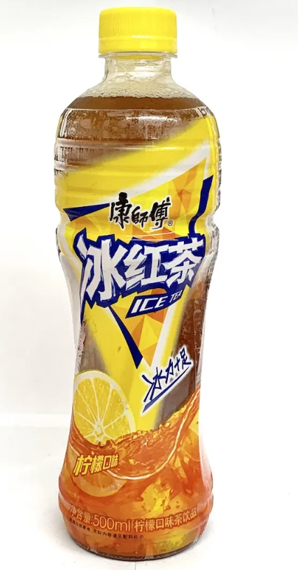152900 Trà đá Mr Kon 冰紅茶Trà chanh 500ml x 15