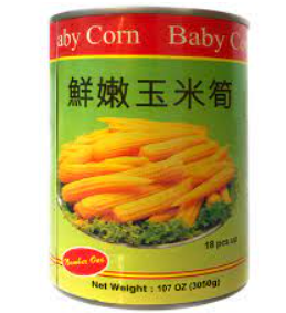 15736 Tu thao Bap non lon  Baby corn  3050gr x 1
