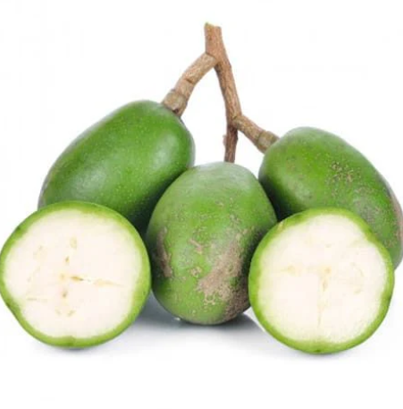 15763 Fresh Hong Plum Ambarella Trai Coc Xanh  500g