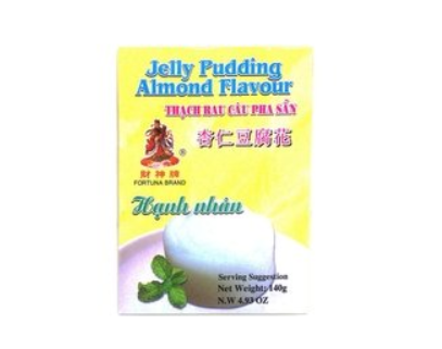 15864 Bot thach rau cau pha san huong hanh nhan 果凍粉杏仁味 140g x 60