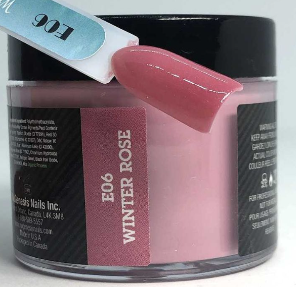 16000 Nugenesis Dip Nail NUGE06 Winter Rose 1x2oz