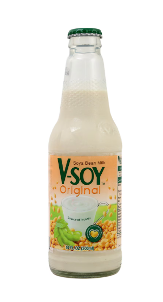 16037 Vsoy 豆漿 Sua Dau Nanh Nguyen Chat 24x300ml(盒)