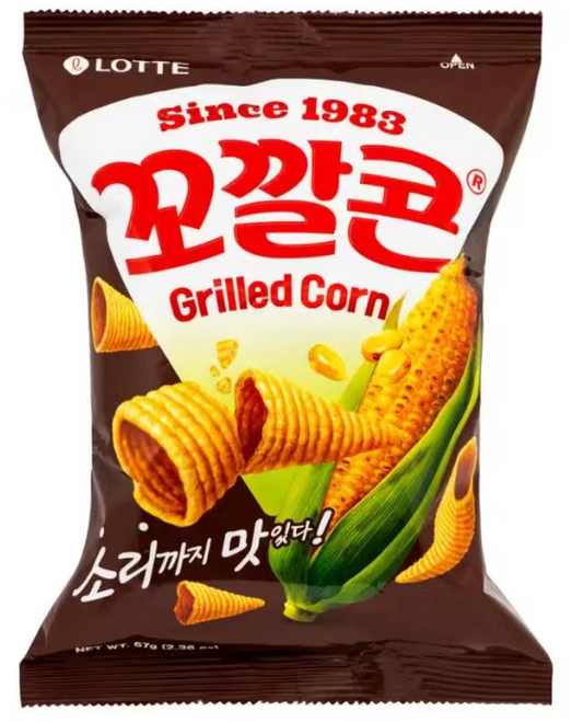 16452 樂天 Kokkalcone 玉米烤 bim bim vi bap nuong 72gr x 20 (盒)