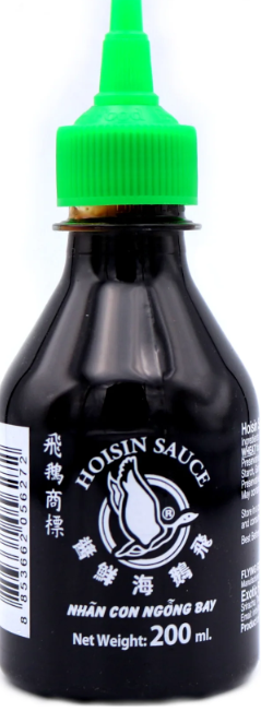 166100 Flying Goose Hoisin Sauce 飛鵝海鮮醬 Tuong Den 200ml x 24