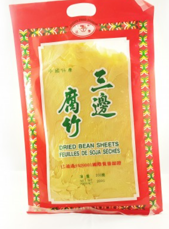 16634 ZF Tấm Đậu Đông Phương 正豐腐竹片 Tau Hu Ki 200gr x 50