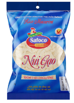 16718 Safoco Macaroni Guluten Free 通心粉Nui Xoan Vang  300g 20 (box)