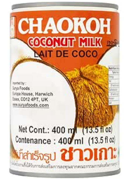 16781 Chaokoh 椰奶查哥椰奶Nuoc Cot Dua 400ml x 24 (盒)