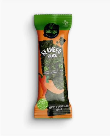 Seaweed Snack With Tray (Hot Chilli) 海苔零食(香辣風味) 4g x1