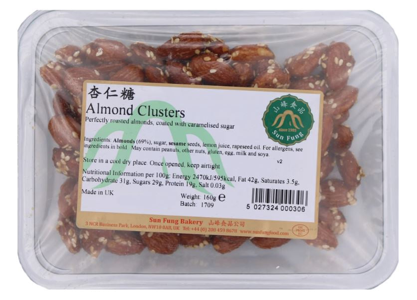 Sun Fung Almond Cluster 杏仁糖 160g x1