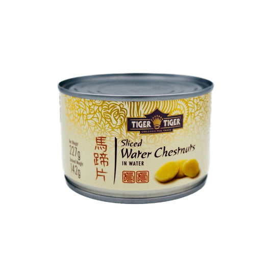 TT Water Chesternuts Sliced 双虎牌馬蹄片Cu Nang Nguyen 227gr x 1