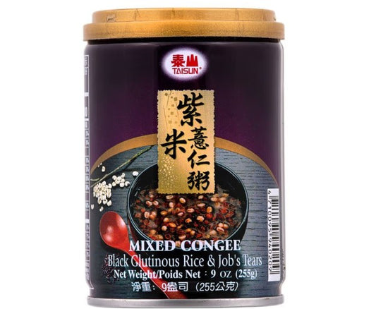 TS Mixed Congee – Black Glutinous 泰山紫米薏仁粥255g x 1