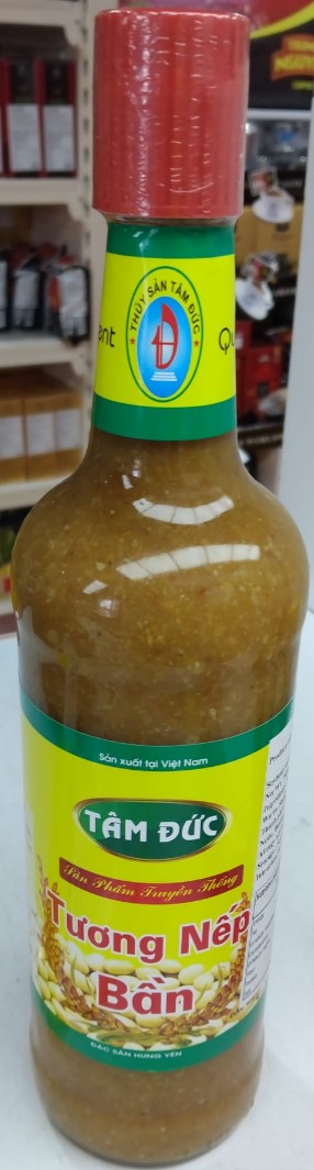 Tam Duc Glutinous Rice Soy Bean Paste 糯米黃豆醬 Tuong Nep Ban 750ml x 1