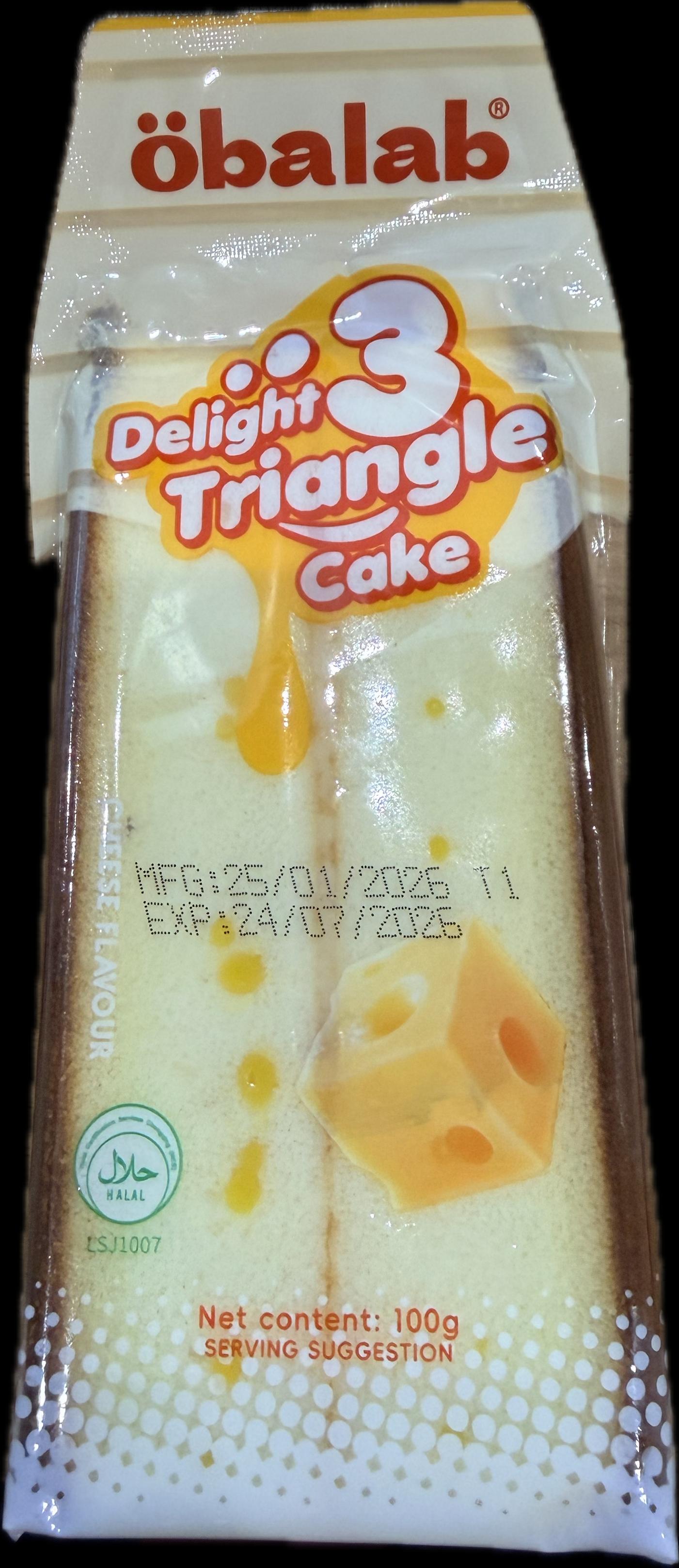 Triangle Cake Cheese Flavor三角蛋糕芝士味 Banh Bong Lan Phomai 100g x 1