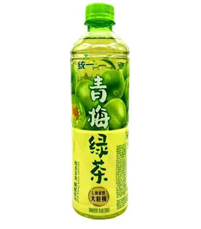 UNI Green Plum Flavour Tea Drink 统一青梅绿茶 Tra Man Xanh 500ml x1
