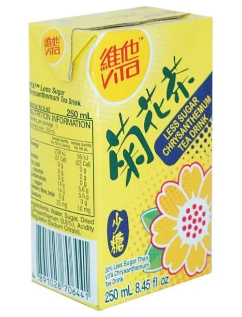 VITA Low Sugar Chrysanthemum Tea 維他菊花茶(小糖) 250ml x1