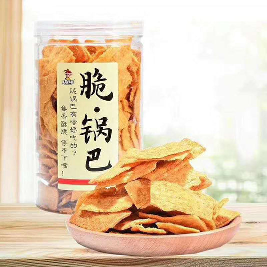 WMXZ Vỏ hạt kê giòn (Hương vị nguyên bản) 無名小卒脆鍋巴(原味)210g x1