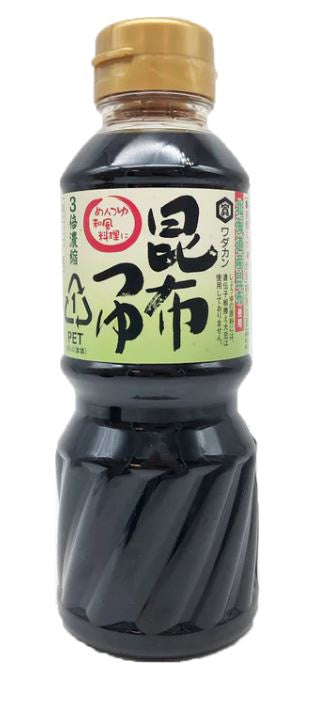 Nước súp Wadakan Konbu Tsuyu 昆布3倍濃縮醬油露300ml x1
