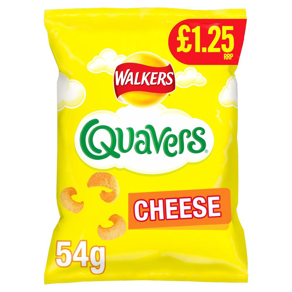 Quavers 17778 Walkers Quavers Cheese Snacks Crisps 54g x1 – Asia Superstore