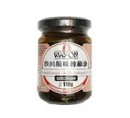 20007 Way On Traditional Chilli Infused Oil (Szechuan) 惠康四川風味辣椒油 110g x 1