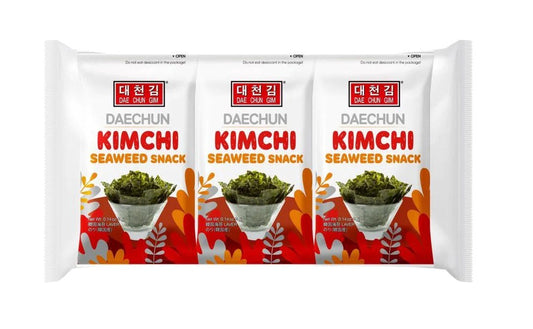 21128 Daechun Rong biển Snack vị Kimchi (4g x 3 gói) x24