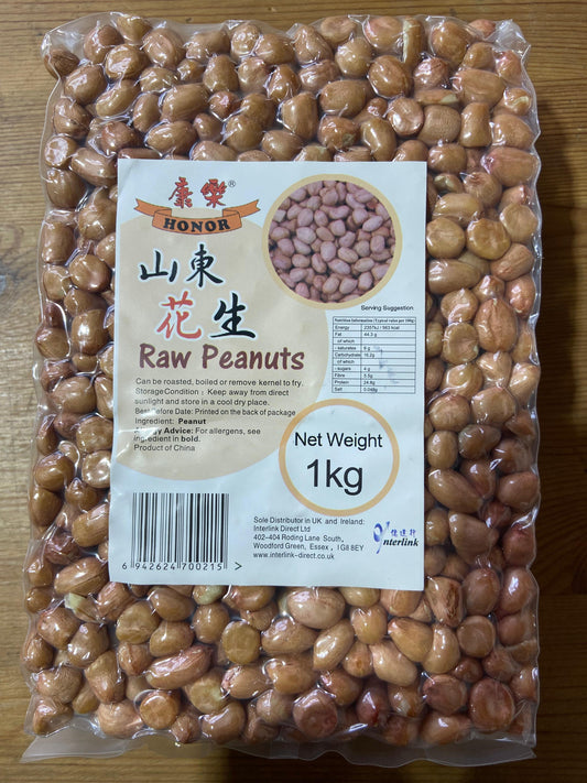 HR Raw Peanuts 康樂山東生花生1 KG X1