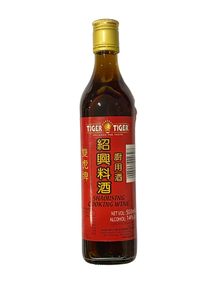 TT Shaohsing Cooking Wine 雙虎牌紹興料酒 Ruou nau 500ml x12