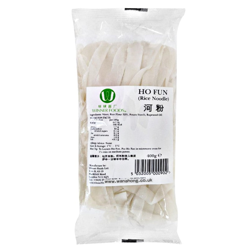 00902 Winner Foods Ho Fun (Rice Noodle) 河粉 400g x1