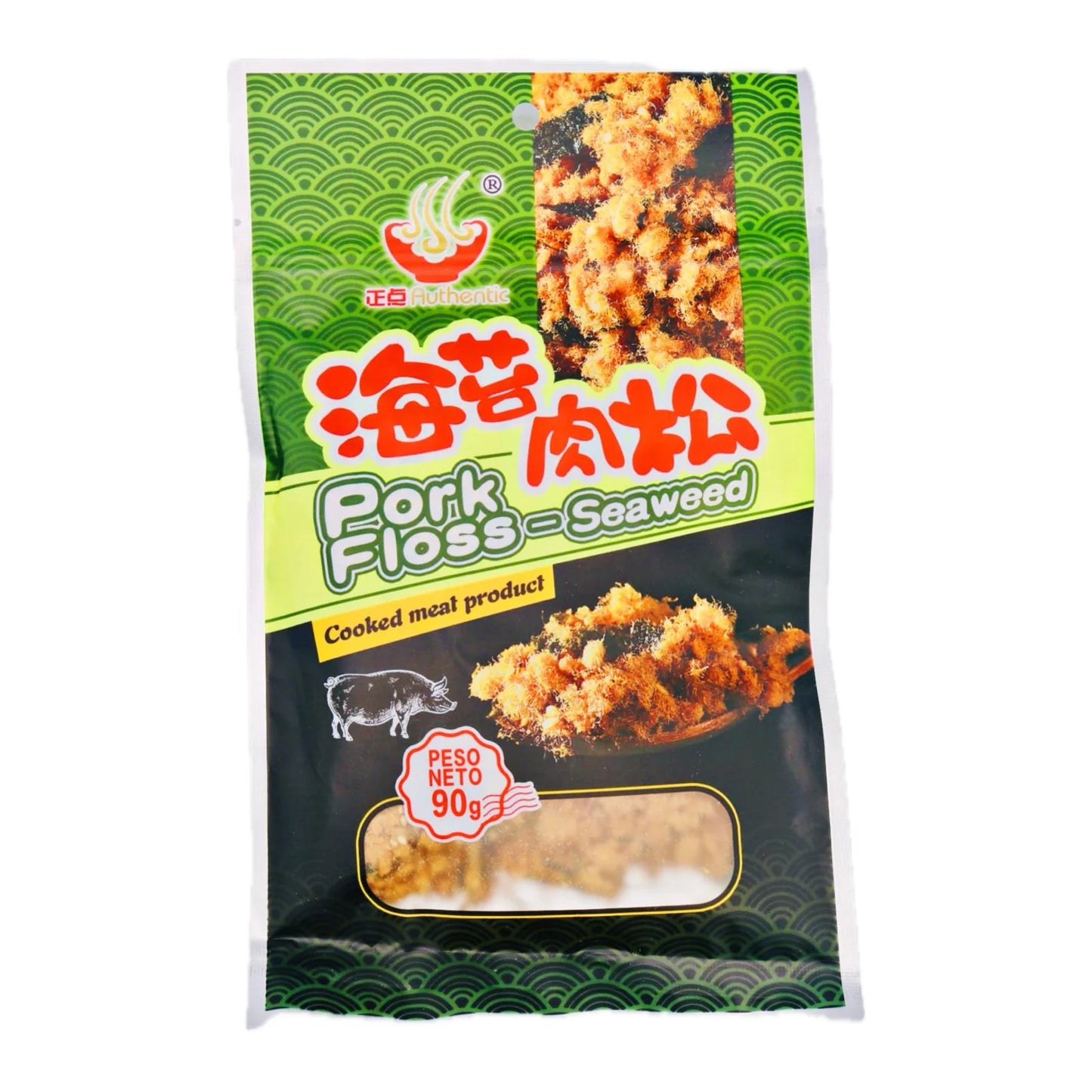 ZD Pork Floss - Seaweed 正點海苔豬肉鬆 90g x1