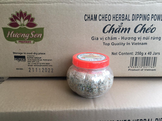 Bột Ngâm Thảo Dược Hương Sen Gia vị Chăm Chàm Chèo 250g x 40