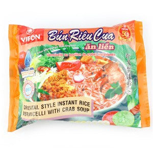 Vifon Instant Rice Noodle Crab Bun Rieu Cua An Lien 80gr x 1