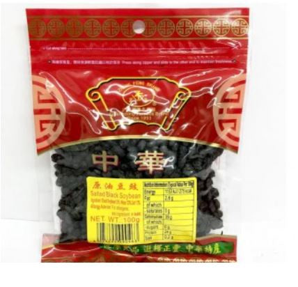 ZF Salted Black Bean 正豐原油豆豉 100g x1