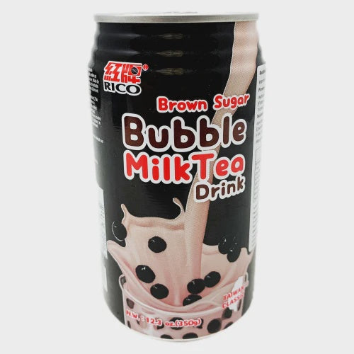 Rico Bubble Milk Tea Brown Sugar Drink 黑糖珍珠 Tra sua duong den 350g x1