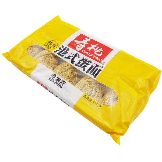 STP Egg Noodle 壽桃牌港式蛋麵(排裝) 454g x 1