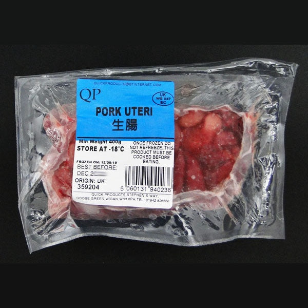QP Pork Uteri 生腸 Long Non Heo 400gr x 1